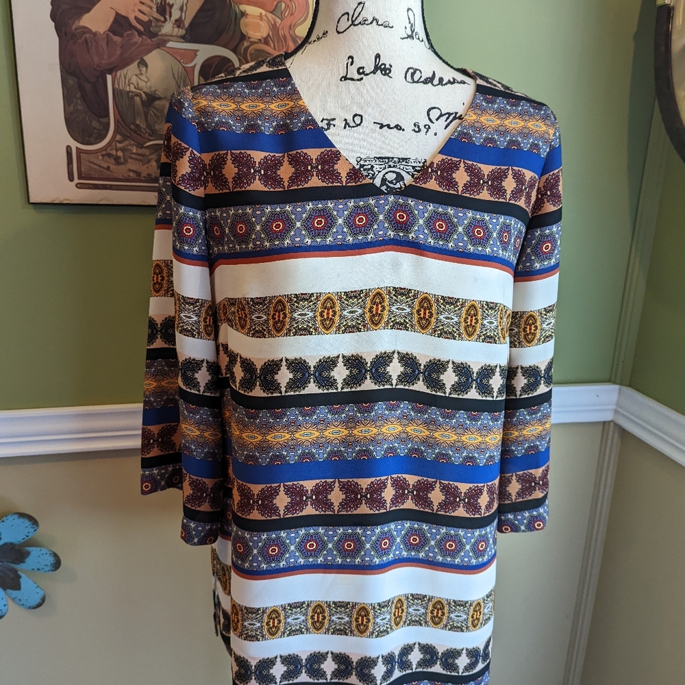 Anthropologie Sara Campbell tunic top